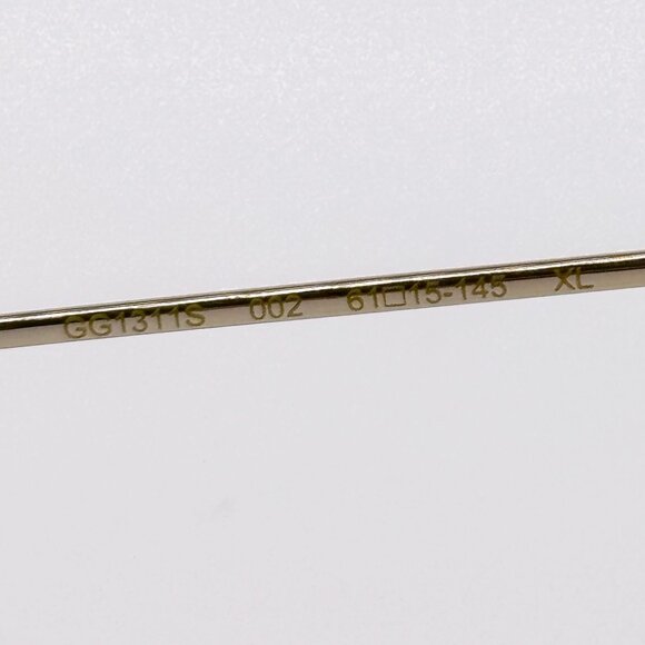 NEW GUCCI GG1311S 002 UNISEX METAL AVIATOR SUNGLASSES - Picture 10 of 13